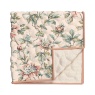V&A Peony Blossom Bedspread - Blush & Jade