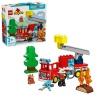 LEGO Duplo 10473 Town Fire Engine with Hose & Firefighter