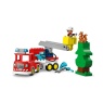 LEGO Duplo 10473 Town Fire Engine with Hose & Firefighter