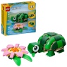 LEGO Creator 31377 3-in-1 Turtle with a Water Lily Flower