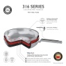 Robert Welch 316 Series Cookware Frying Pan 24cm