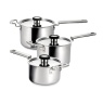 Robert Welch 316 Series Cookware 3 Piece Saucepan Set