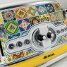 Ariete AR1561 4 Slice Positano Design Toaster - Yellow & Blue