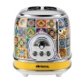 Ariete AR5511 2 Slice Positano Design Toaster - Yellow & Blue