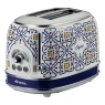 Ariete AR5512 2 Slice Capri Design Toaster - Blue