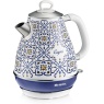 Ariete AR8962 1.7L Capri Design Cordless Kettle - Blue & White