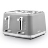 Tower T20071GBF Odyssey 4 Slice Toaster - Grey