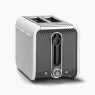 Dualit 26412 Studio 2 Slice Toaster - White/Grey & Polished