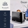 Swan ST14071BLK Windsor 2 Slice Toaster - Black