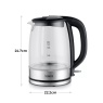Tower PT10090BLK 1.7L Glass Kettle