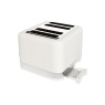 Laura Ashley VQSBT842LACWUK 4 Slice Toaster - Cotton White
