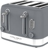 Laura Ashley VQSBT842LADSUK 4 Slice Toaster - Dark Slate