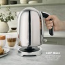 Swan SK19026SS Solace 1.7L Jug Kettle - Stainless Steel