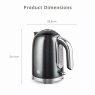 Swan SK19026GRP Solace 1.7L Jug Kettle - Graphite