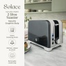 Swan ST19031GRP Solace 2 Slice Toaster - Graphite