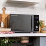 Russell Hobbs RHM2348B 800W Solo Microwave 23L - Black