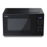 Sharp YC-MS252AU-B 900W Microwave Oven 25L - Black