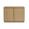 Fortune Woods Louisiana 2 Door Small Sideboard - Oak