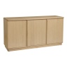 Fortune Woods Louisiana 3 Door Large Sideboard - Oak