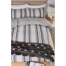 Helena Springfield Beach House Stripe Duvet Set - Linen/Grey