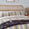 Helena Springfield Huntington Stripe Duvet Set - Amber