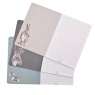 Meg Hawkins 3 Pack of A5 Note Books Assorted Stag Hare & Bee