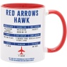 RAF Printed Mug Red Arrows