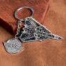 Top Gun Metal Fighter Jet Keyring