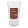 Civil Defence Drink For Victory Pint Glass