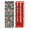 Gifted William Morris Strawberry Thief Gift Pen Set