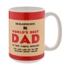 Civil Defence World's Best Dad Mug 15oz
