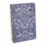 Gifted William Morris Strawberry Thief B B5 Wiro Notebook