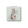 Wrendale Rabbit Mirror Clover Bunny In Multi