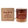 Civil Defence Dad's Daily Beverage Mug & Coaster Set