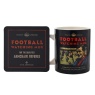 Civil Defence Football Watching Mug & Coaster Set