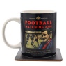 Civil Defence Football Watching Mug & Coaster Set