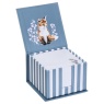 Wrendale Memo Block Snug as a cub Foxes
