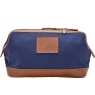 RAF Canvas & Faux Leather Washbag Vulcan