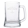 RAF Etched Glass Tankard Lancaster Bomber
