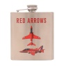 RAF 6oz Hip Flask Red Arrows