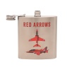 RAF 6oz Hip Flask Red Arrows