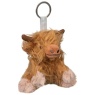 Wrendale Highland Cow Plush Keyring