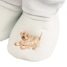 Wrendale Wrendale 'Little Paws' Dog Embroidered Baby Booties
