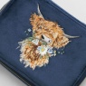Wrendale Highland Cow Accessory Case Daisy Coo