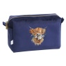Wrendale Highland Cow Make Up Bag Daisy Coo