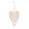 Widdop Love Story Just Married Ceramic Heart 13cm