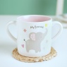 Hello Baby 2 Handle Mug - Girl