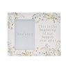 Love Story Wildflower Photo Frame 4 X 6 - Happily Ever After