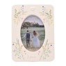 Love Story Ceramic Photo Frame 4 X 6 Floral