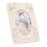 Love Story Ceramic Photo Frame 4 X 6 Floral - Mr & Mrs